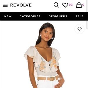 Brand NEW never worn Free People bodysuit